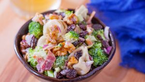Broccoli And Tortellini Salad Recipe Food Com