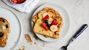 Easy Banana French Toast Recipe Food Com