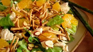 Asian Chicken Salad With Mandarin Oranges Mandarin Chicken Salad Recipe Chinese Food Com