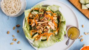 Bun Ga Nuong Grilled Chicken And Vermicelli Salad Recipe Food Com
