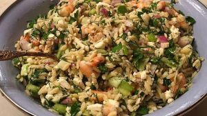 Barefoot Contessa S Roasted Shrimp And Orzo Recipe Food Com