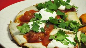 Black Bean Quesadillas With Goat Cheese Recipe Food Com
