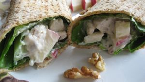 Waldorf Chicken Wrap Recipe Food Com