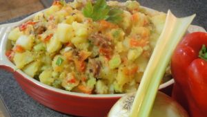 Cajun Potato Salad With Andouille Sausage Recipe Food Com