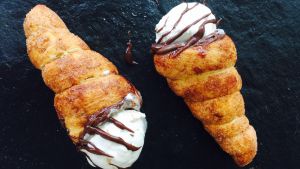 Churro Ice Cream Cones Recipe Food Com Buy low price, high quality churros makers with worldwide shipping. churro ice cream cones