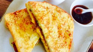 Grilled Cheese French Toast With Bacon Recipe Food Com