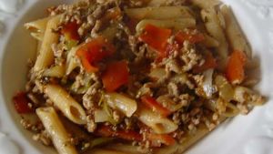 Curried Mince Macaroni Recipe Food Com curried mince macaroni