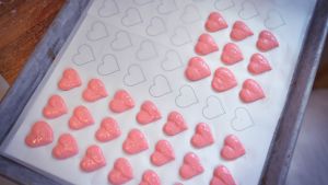 heart shaped french macarons recipe food com