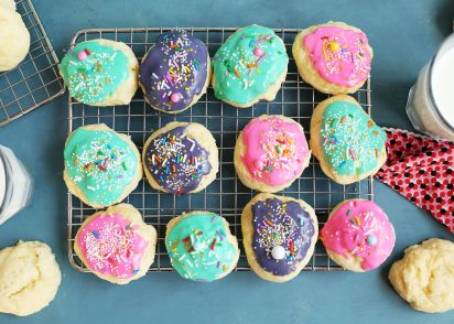 italian anise cookies with icing and sprinkles recipe genius kitchen - Italian Christmas Cookies Anise italian anise cookies with icing and sprinkles recipe genius kitchen - Italian Christmas Cookies Anise