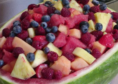 Fresh Watermelon And Fruit Salad Recipe - Genius Kitchen Fresh Watermelon And Fruit Salad Recipe - Genius Kitchen