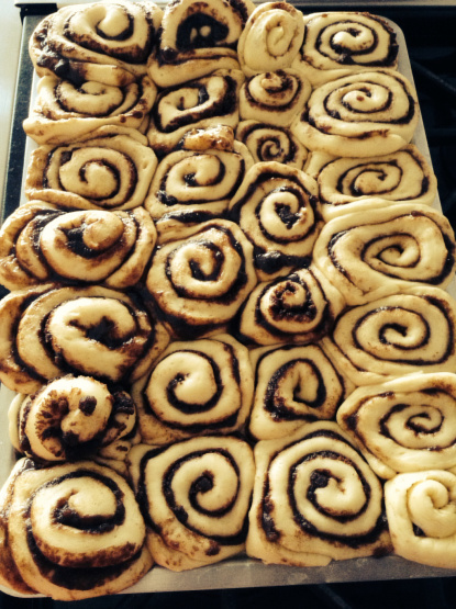 Screamin' Cinnamon Rolls With Cream Cheese Frosting Created by Kookla