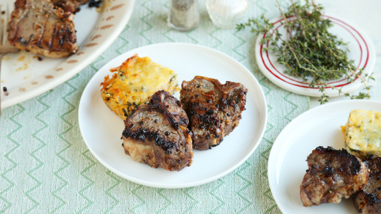 Sheila's Peppered Lamb Chops