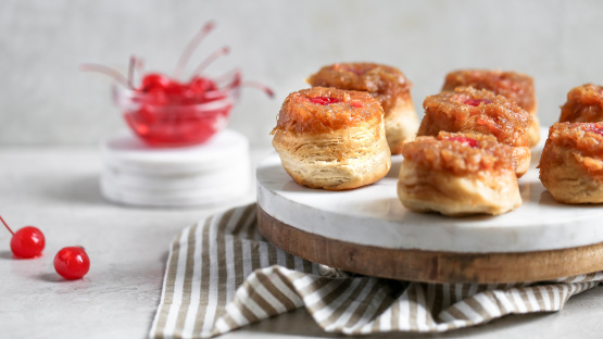 Pineapple Upside-Down Biscuits