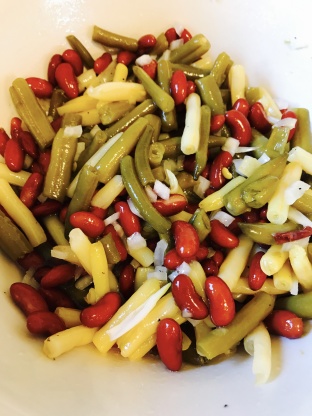 Dressed Three Bean Salad