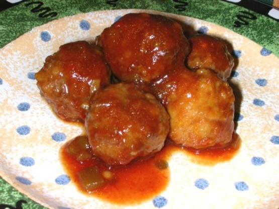 Sweet And Sour Jelly Meatballs AKA Jelly Meatballs Recipe - Genius Kitchen