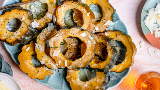 Parmesan Acorn Squash Recipe - Food.com