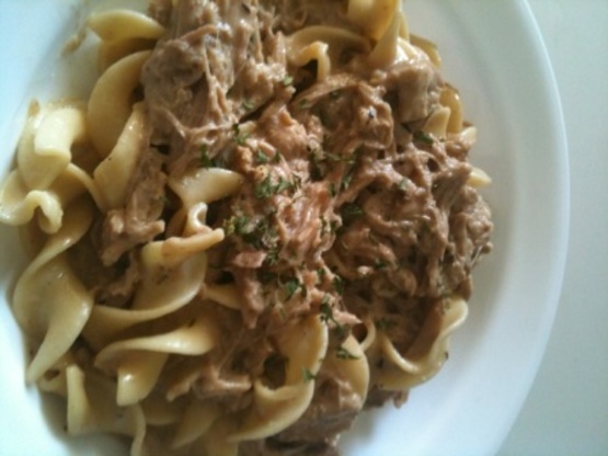 Crock Pot Pork Stroganoff Recipe - Food.com