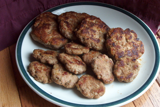 Renal-Friendly Homemade Sausage Patties Recipe - Genius ...