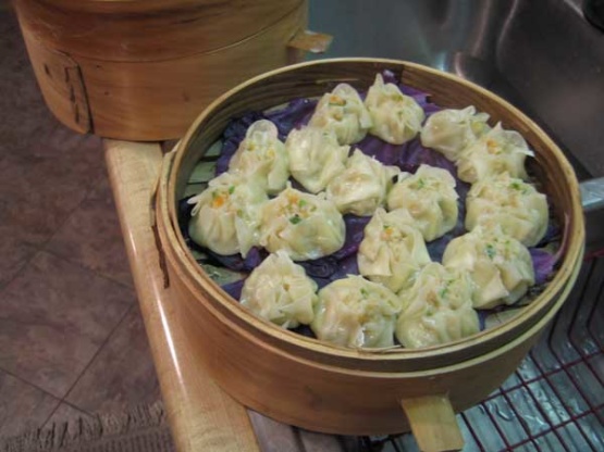 made with lau siu mai