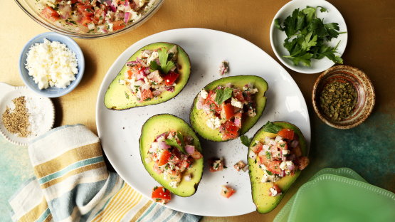 Stuffed Avocado Salad
