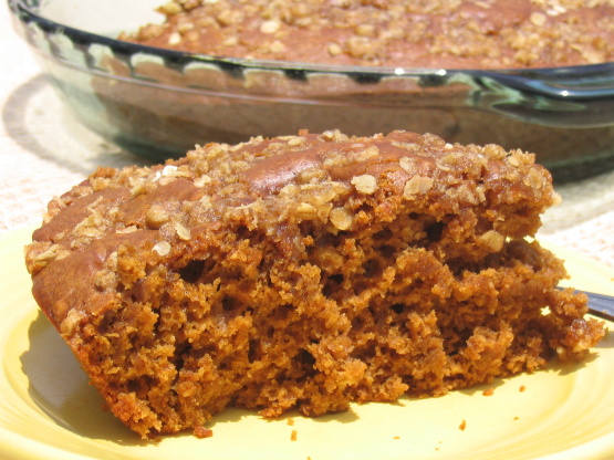 Gingerbread Streusel Cake