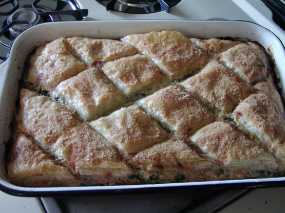 Spinach And Cheese Pie Recipe - Genius Kitchen