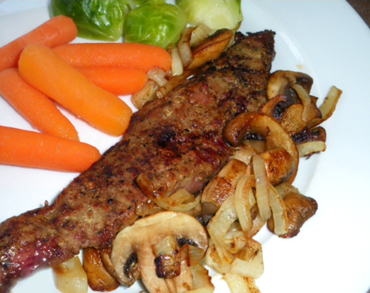 Liver With Mushrooms Recipe - Genius Kitchen