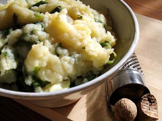 Quick Spinach And Mashed Potatoes Recipe - Genius Kitchen