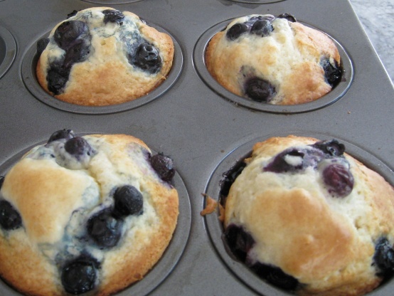Bisquick Blueberry Muffins