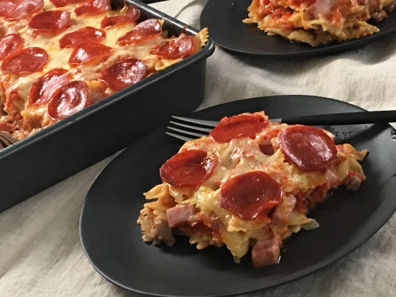 pizza casserole recipe genius