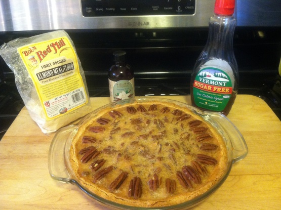 Low-Carb Pecan Pie
