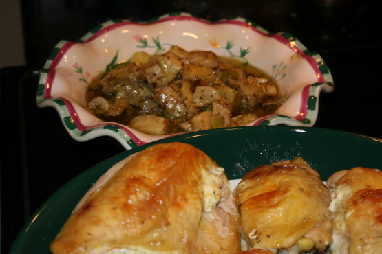 Roast Chicken Breasts With Herbed Cheese Recipe - Food.com