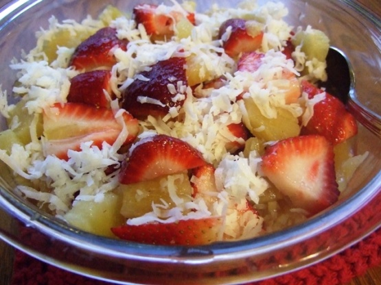 Strawberry Coconut Salad Recipe - Food.com