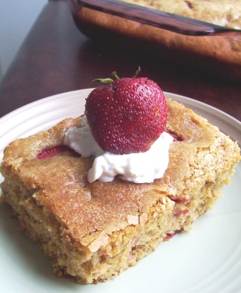 Strawberry Gingerbread