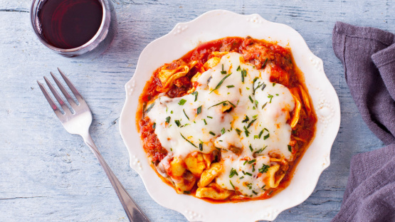 Slow-Cooker Cheesy Italian Tortellini