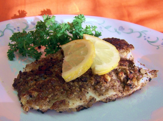 Pecan-Crusted Tilapia