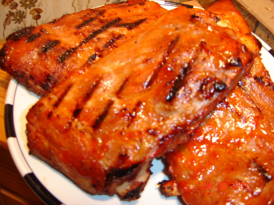 Barbecued Pork Ribs Recipe - Genius Kitchen