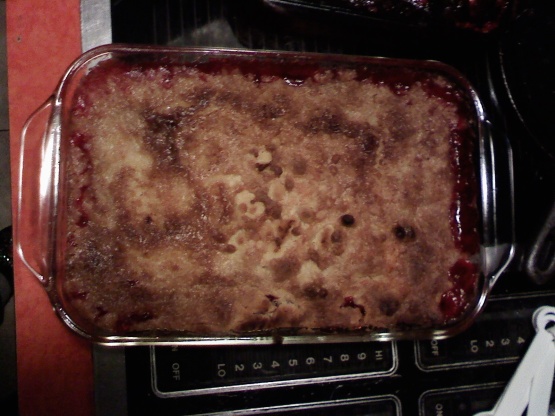 Cake Mix Cobbler