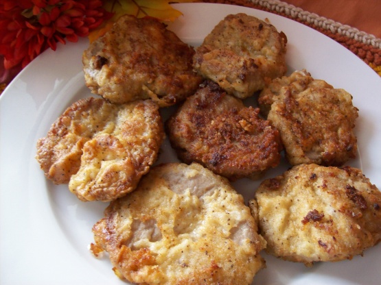 fried breaded pork chops