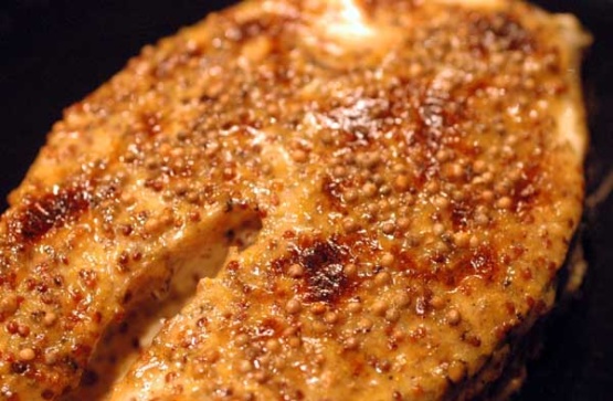 Grilled Salmon With Dilled Mustard Glaze Recipe - Genius Kitchen