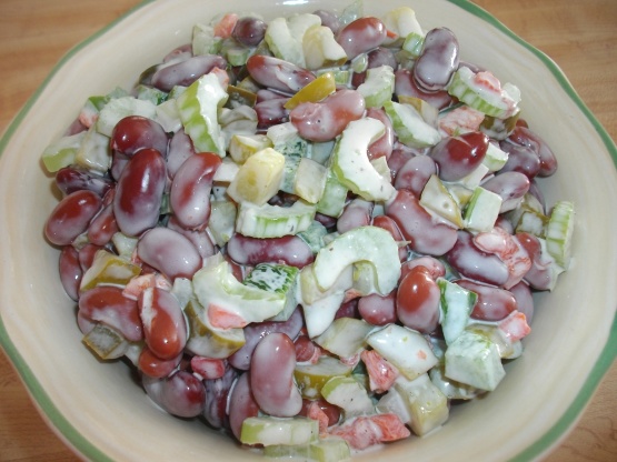 Kidney Bean Salad Recipe Food Com