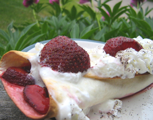 Fruit Filled Tortilla Roll Ups Recipe Dessert Genius Kitchen