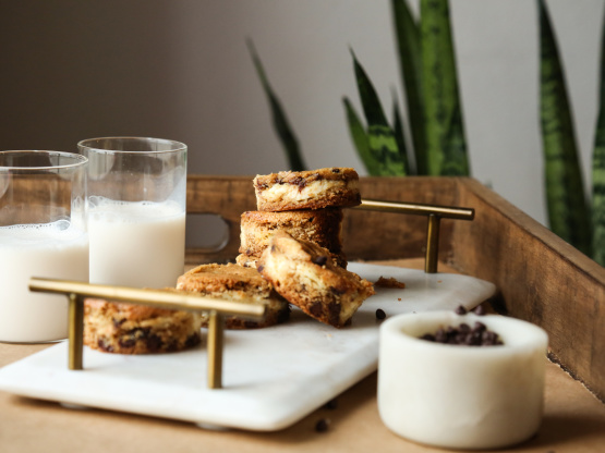 Quick Cookie Dough Cheesecake Bars