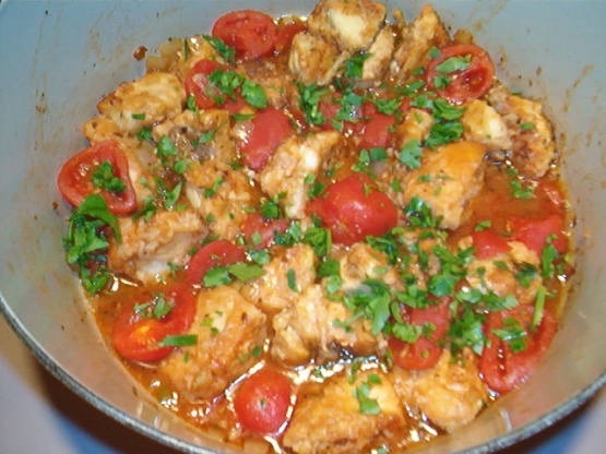 Chicken With Stewed Tomatoes Recipe - Genius Kitchen