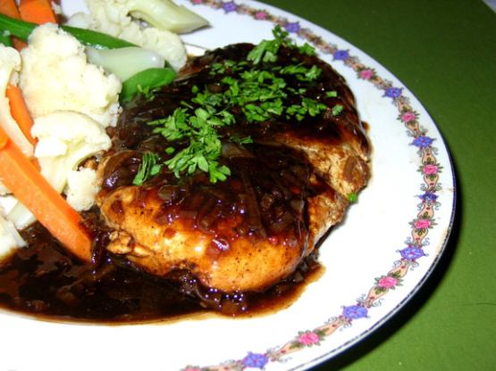 Turkey Cutlets With Balsamic-Brown Sugar Sauce Recipe - Food.com