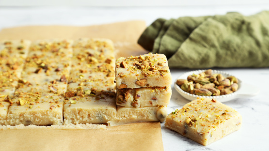 Burfi a La Yamuna (Indian Fudge)