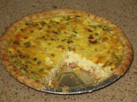 Crab Quiche Recipe - Genius Kitchen