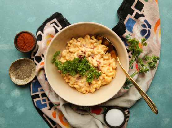 Meatless Italian Macaroni Bake