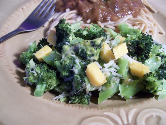 Cheesy Broccoli Toss Recipe  Genius Kitchen