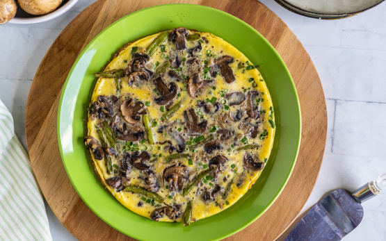 Asparagus & Mushroom Frittata Recipe - Food.com